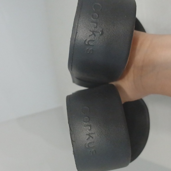 NWOT CORKYS Black Slide Sandals, SZ 10 - Picture 5 of 5